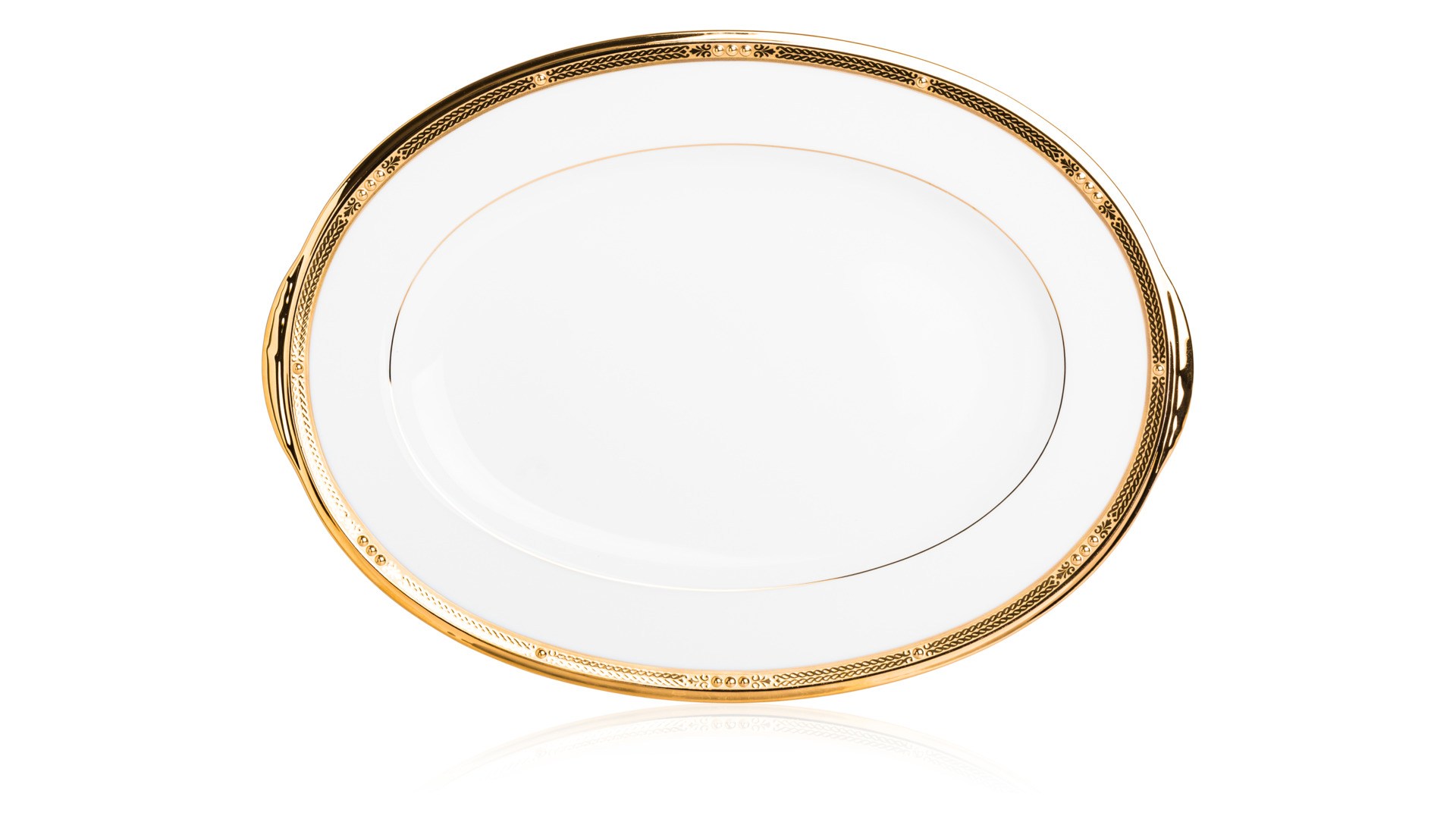 10654840 Noritake Сервиз столовый Noritake "Чатлайн, золотой кант" 6/33 Фарфор костяной  - Вид №3