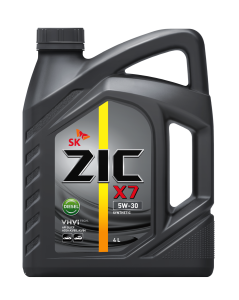 90837795 Моторное масло X7 Diesel 5W-30 синтетическое 4 л STLM-0405914 ZIC