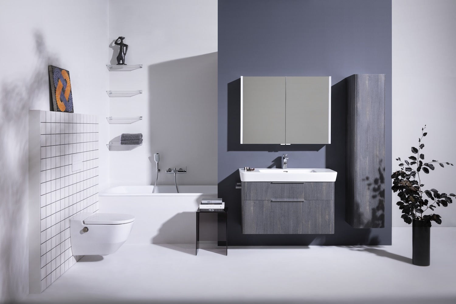 H4909511060001 Полотенцедержатель, металл, покрытие хром, 320 мм. Подходит к мебели case case for living style, case for form, case for mimo, case for palace, B, case plus LAUFEN PRO - Вид №3