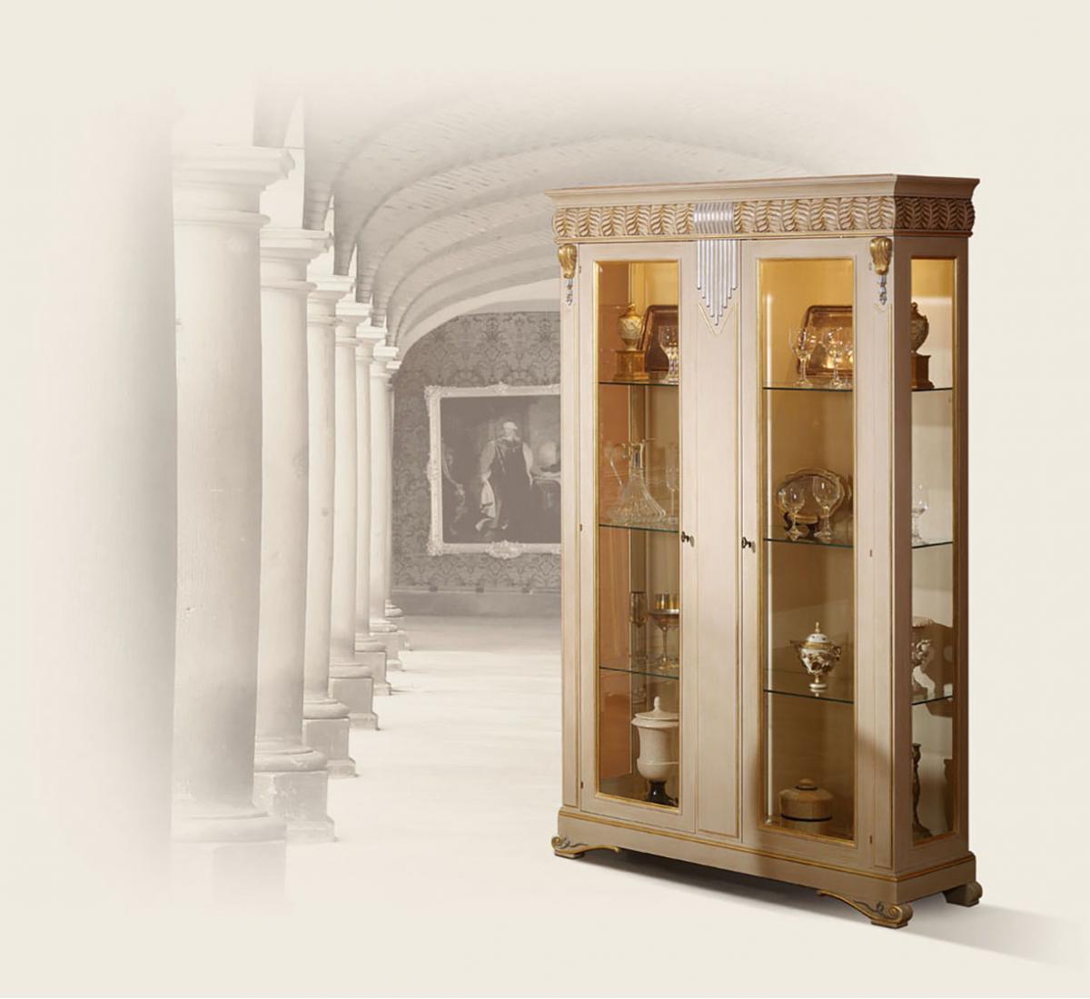 106702 Буфет 2-дверный DaVinci 10022 бежевый Llass DA VINCI Santreyd