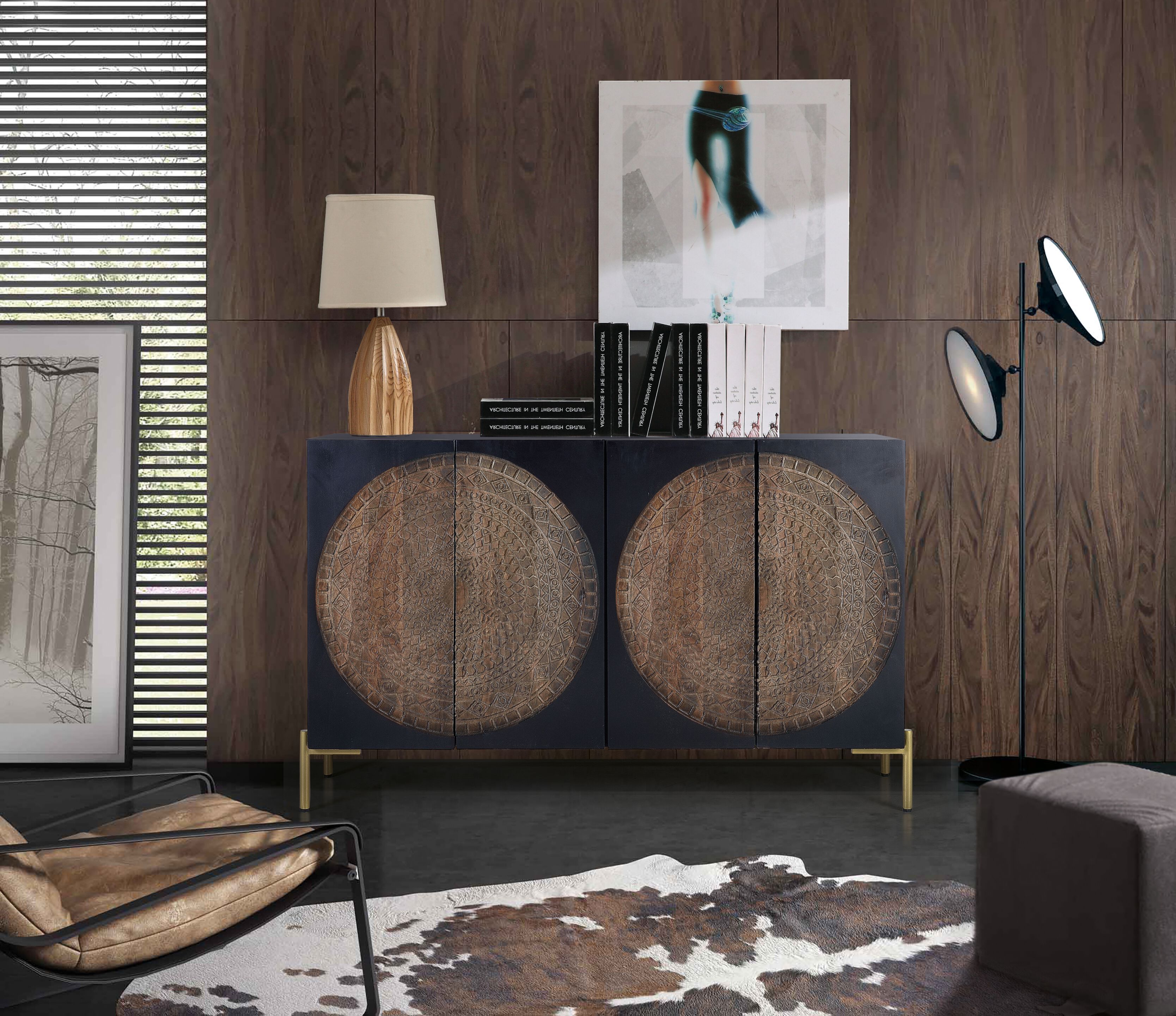 Манго Madia с распашными дверями Giner y Colomer Parìs ARCH-00105840 - Вид №5