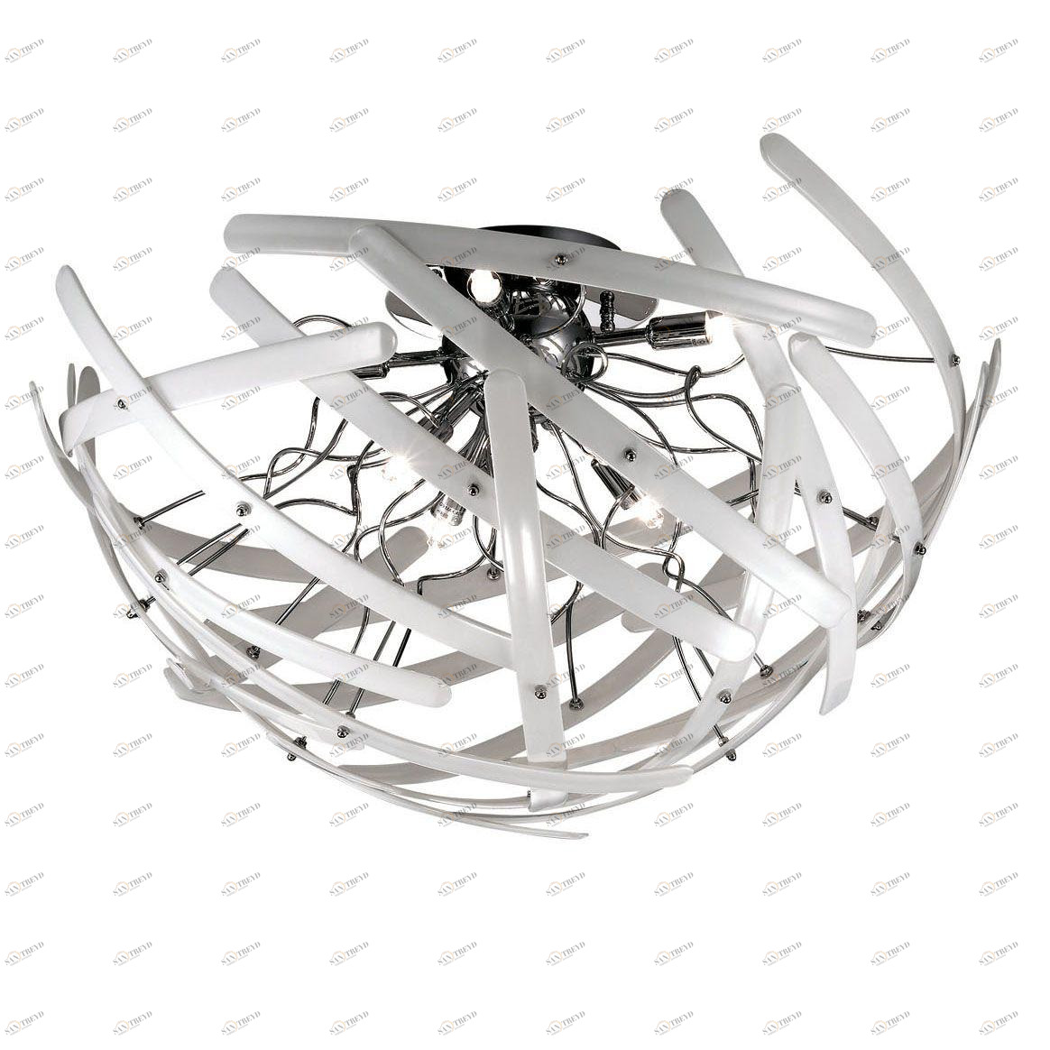 Потолочный светильник Ideal Lux Lemon PL Bianco IDEAL LUX ДИЗАЙНЕРСКИЕ, LEMON BIANCO 074024 Белый 