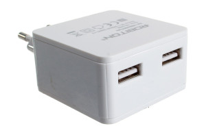 15906598 Блок питания USB2400/TWIN 4800мА с 2 USB выходами BL1 13909 Robiton