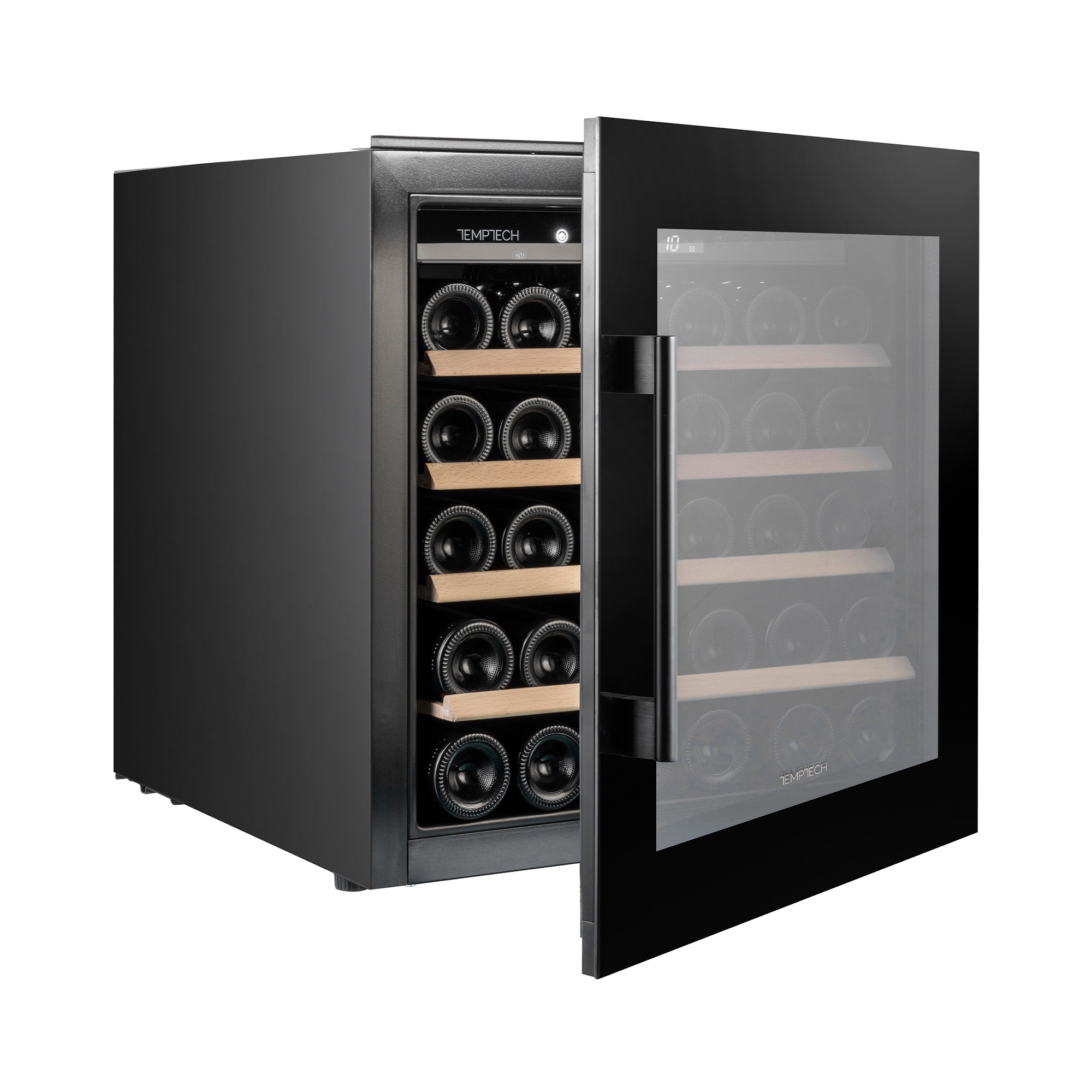 5366870 Винный шкаф Temptech OZ60SB черный STDN-0049190 - Вид №5