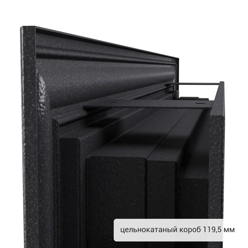 Дверь входная металлическая Страйд Linea 860 мм левая цвет серый TOREX STLM-2184319 - Вид №9