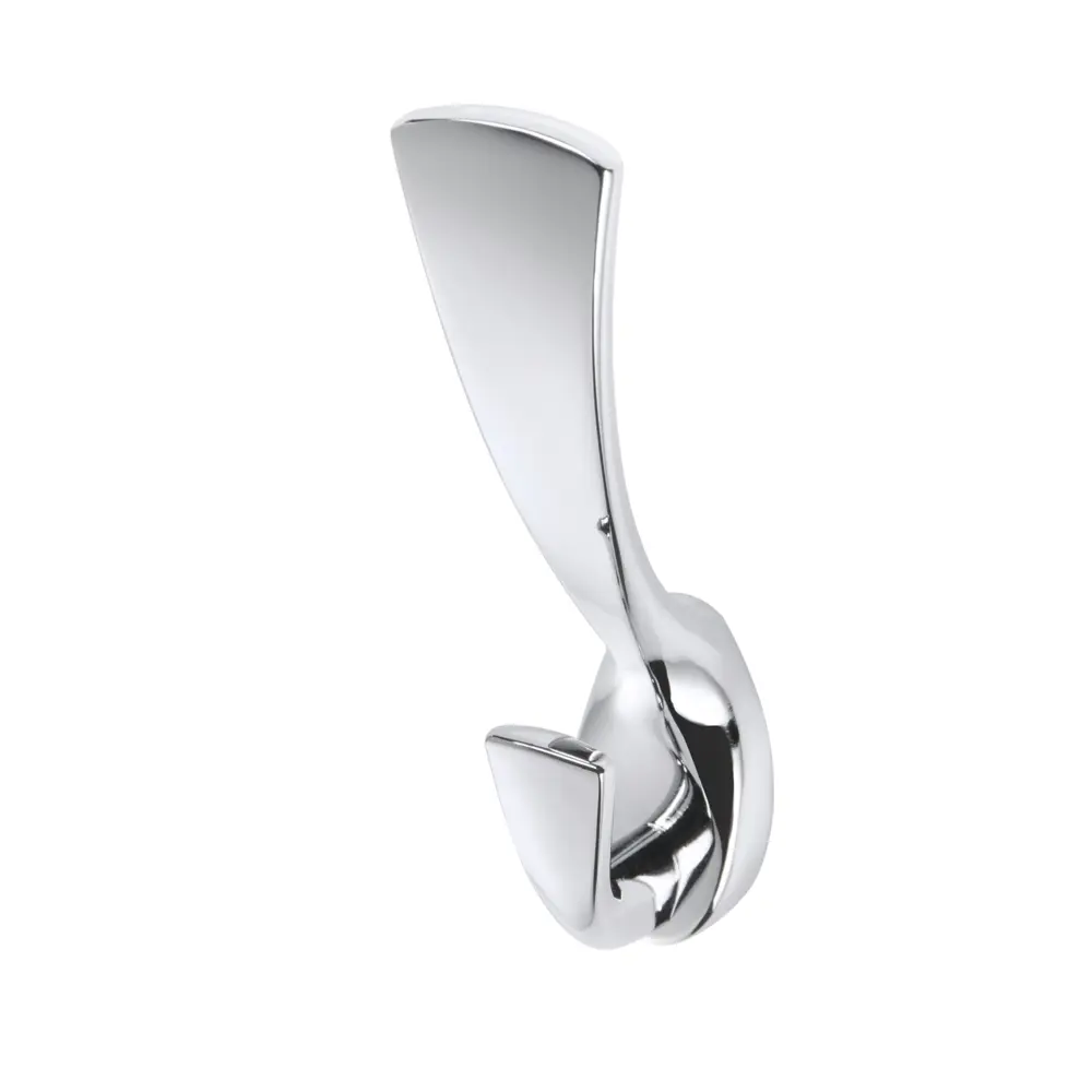 Крючок мебельный двухрожковый Edson 9303-N00-CHR ЦАМ хром 89364403 STLM-2114390 