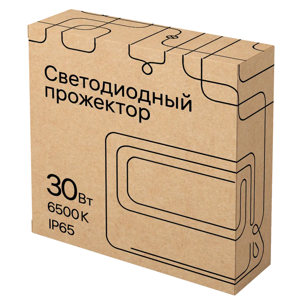 Santreyd LED прожектор уличный 30W с холодным белым светом для ландшафтного освещения 88110402 STLM-0076838 - Вид №8
