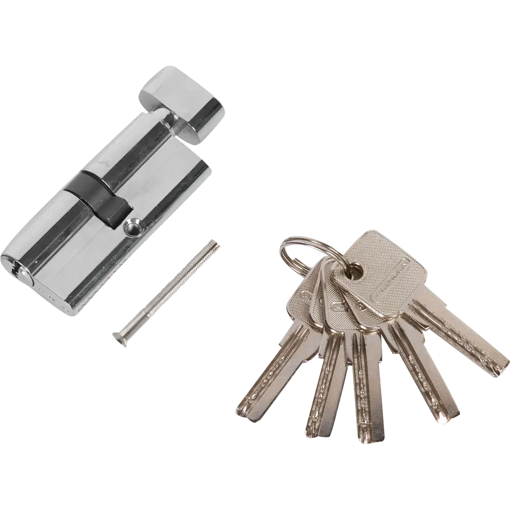 Цилиндр перфорированный Al 70 С T01 CP ключ-вертушка, хром 14252508 STLM-2091248 PALLADIUM  - Вид №1