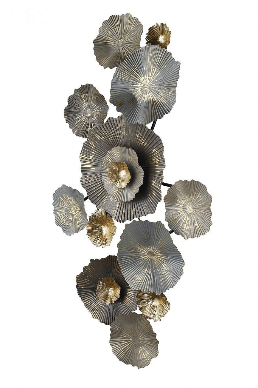 Панно настенное металлическое 92 см 93017 Tomas Stern TOMAS STERN  00-3865444 Серый;черный  - Вид №2