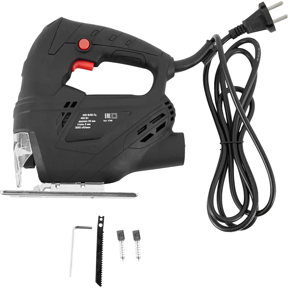 Лобзик сетевой DRJ-500, 400 Вт Santreyd STLM-2157553 - Вид №4