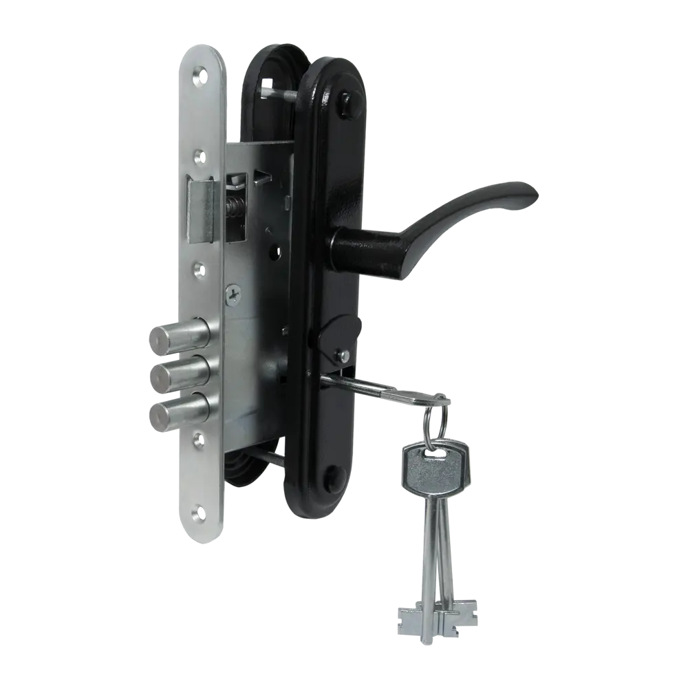 Зенит ЗВ9-4-2: Врезной сувальдный замок для металлических и деревянных дверей 85203407 STLM-0059857