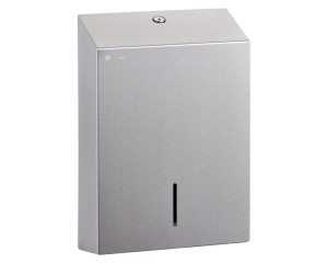 ASM106 STELLA SLIM MAXI одинарный складной полотенцесушитель, матовая сталь Merida