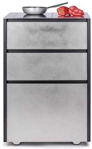 JOKODOMUS Отдельностоящий кухонный модуль из нержавеющей стали с ящиками для варочной панели Ono sun-id-1384649 - Вид №2