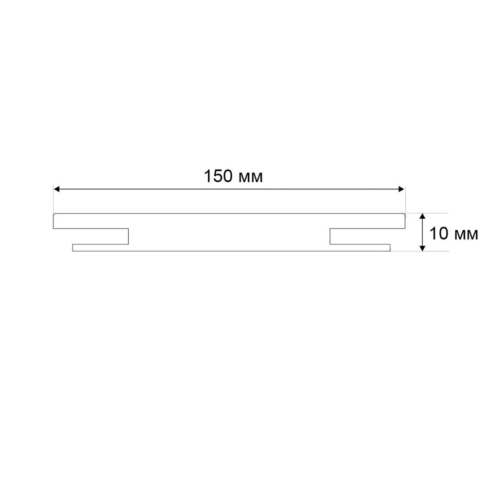Добор Файн Лайн телескопический 2070x150x10 мм орех 89390660 STLM-2205982 Santreyd  - Вид №2