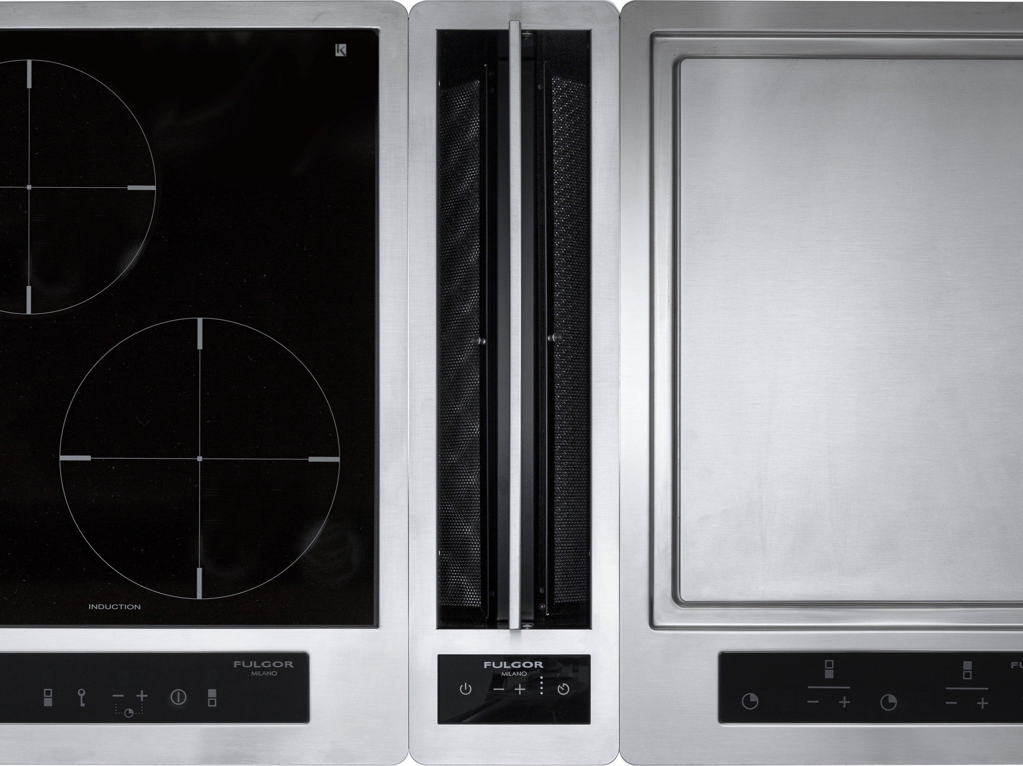 Профессиональный вытяжной шкаф из нержавеющей стали с сенсорным управлением класса A+ Fulgor Milano Combiset ARCH-00112261 - Вид №1