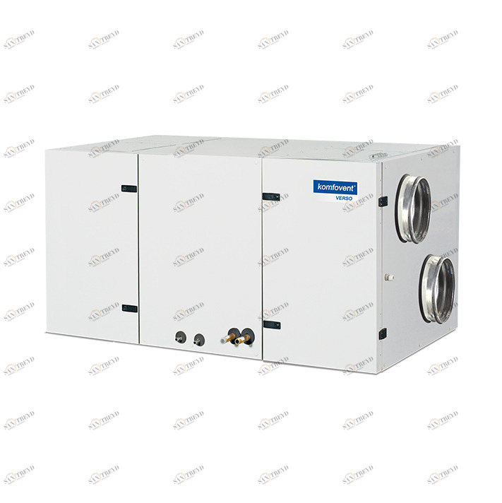 Приточно-вытяжная установка с перекрестным пластинчатым рекуператором VERSO-CF-1300 U/H/V KOMFOVENT sun-id-682611