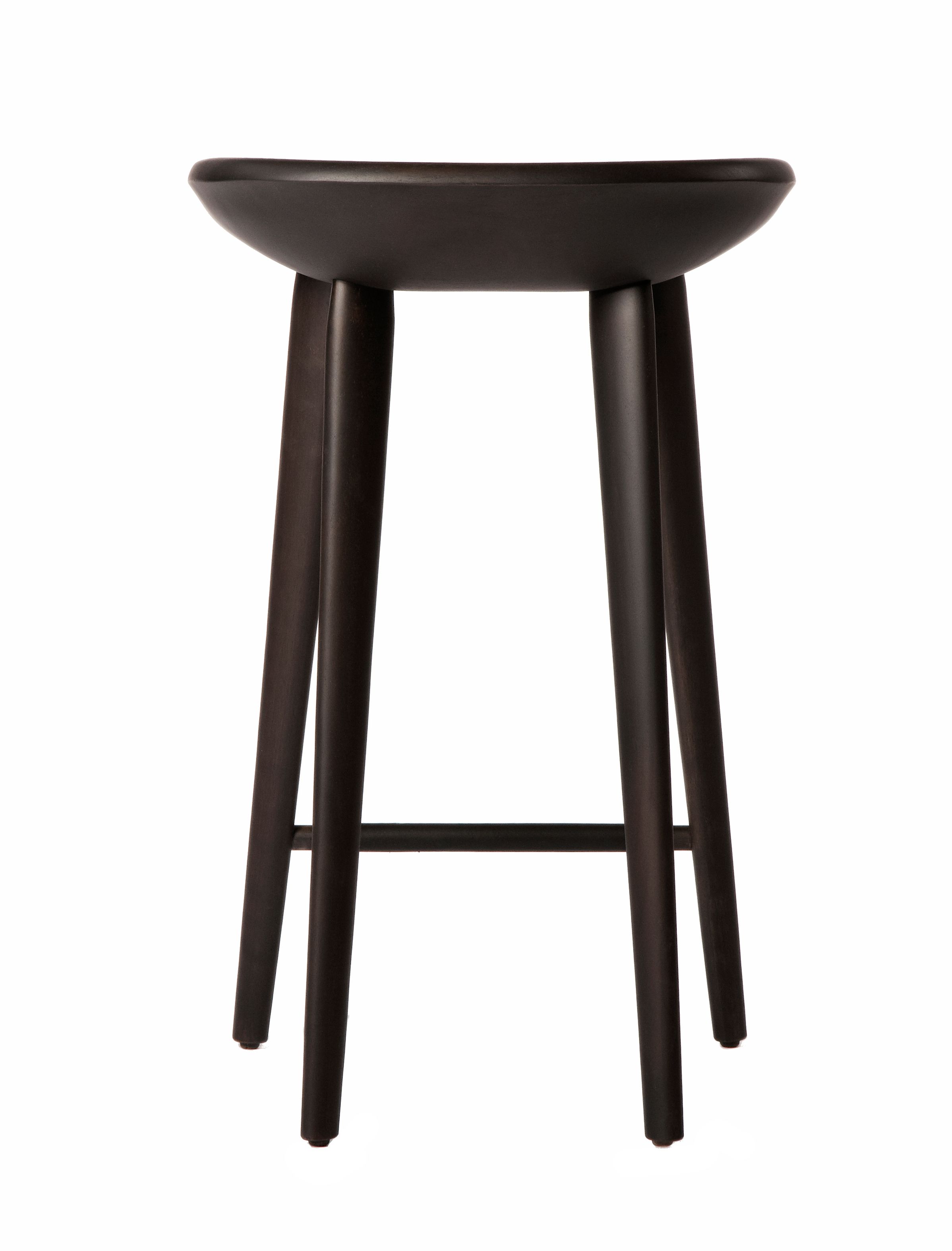 Табурет из массива дерева с подставкой для ног BassamFellows Трактор ARCH-00061645 - Вид №15