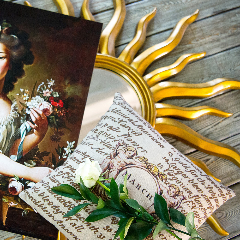 2719104 Декоративная подушка «12 месяцев цветения», версия Март Object Desire  - Вид №3