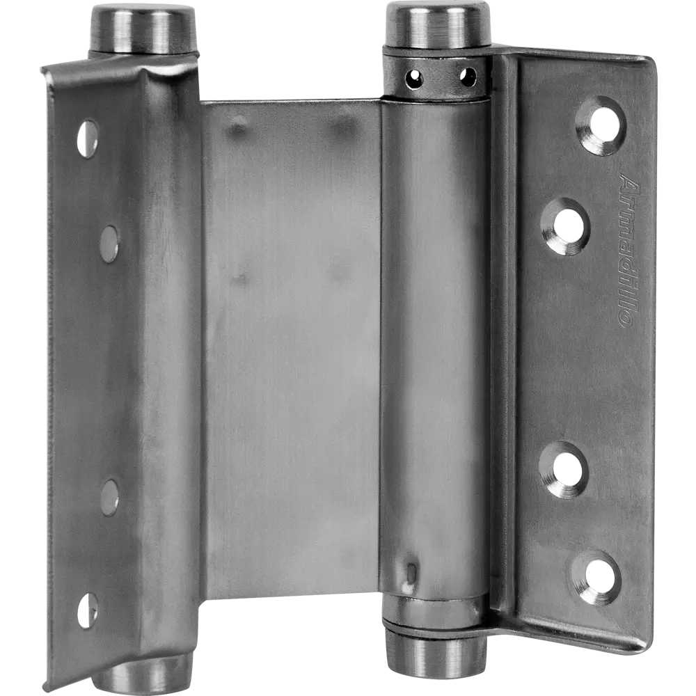 ARMADILLO Пружинная петля с доводчиком матовый никель 100 мм 82105998 STLM-0019072 - Вид №3