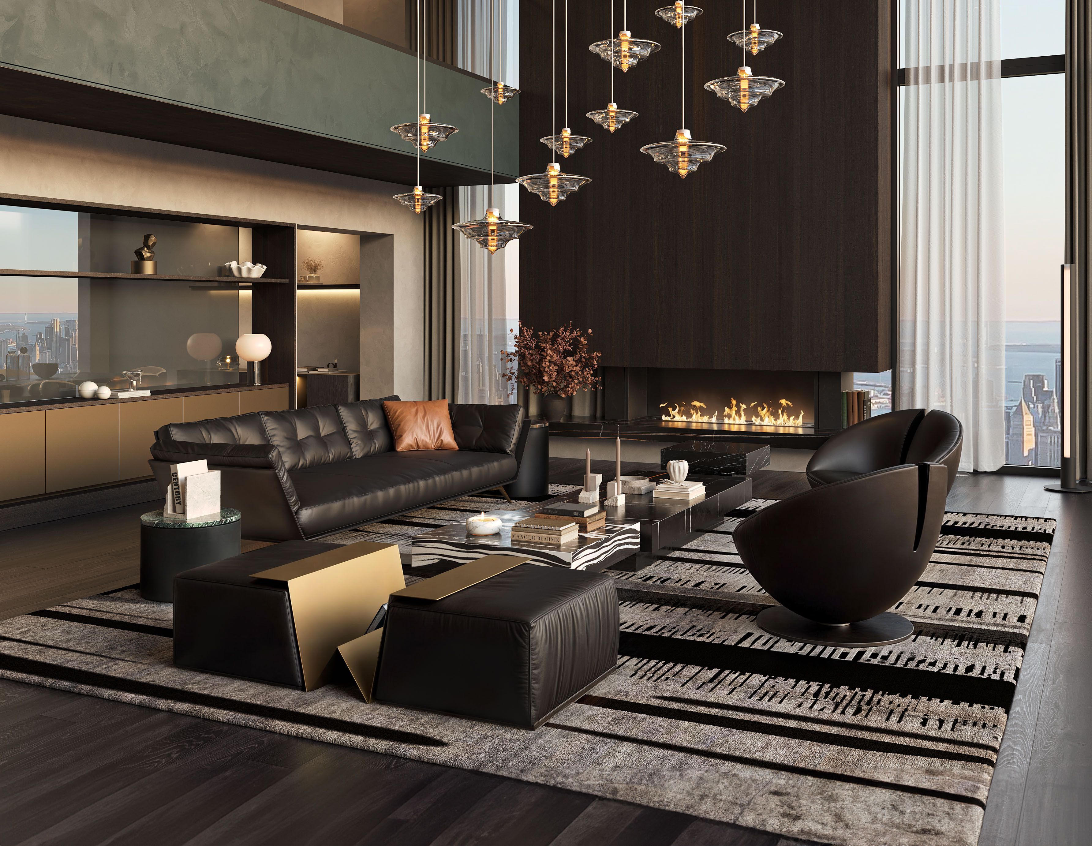 Прямоугольный шерстяной ковер Wayne Enterprises Home Collection WE-007 ARCH-00055958 - Вид №2