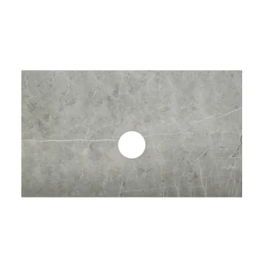 90735986 Столешница в ванную Belbagno KEP-80-MGL-W0 80x46см Синтетический мрамор цвет серый STLM-1438185