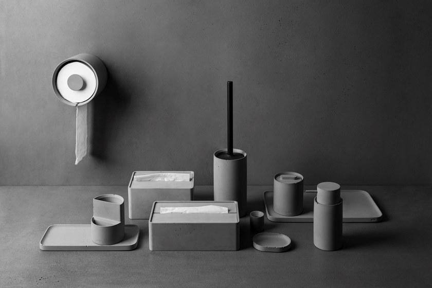 Bentu Design Прямоугольный лоток бетонный Hui C337101-c337102  - Вид №4