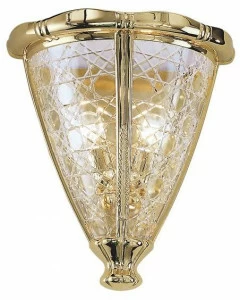 Possoni Illuminazione Аппликация из чистого золота с кристаллами Giotto 1898/a2-c