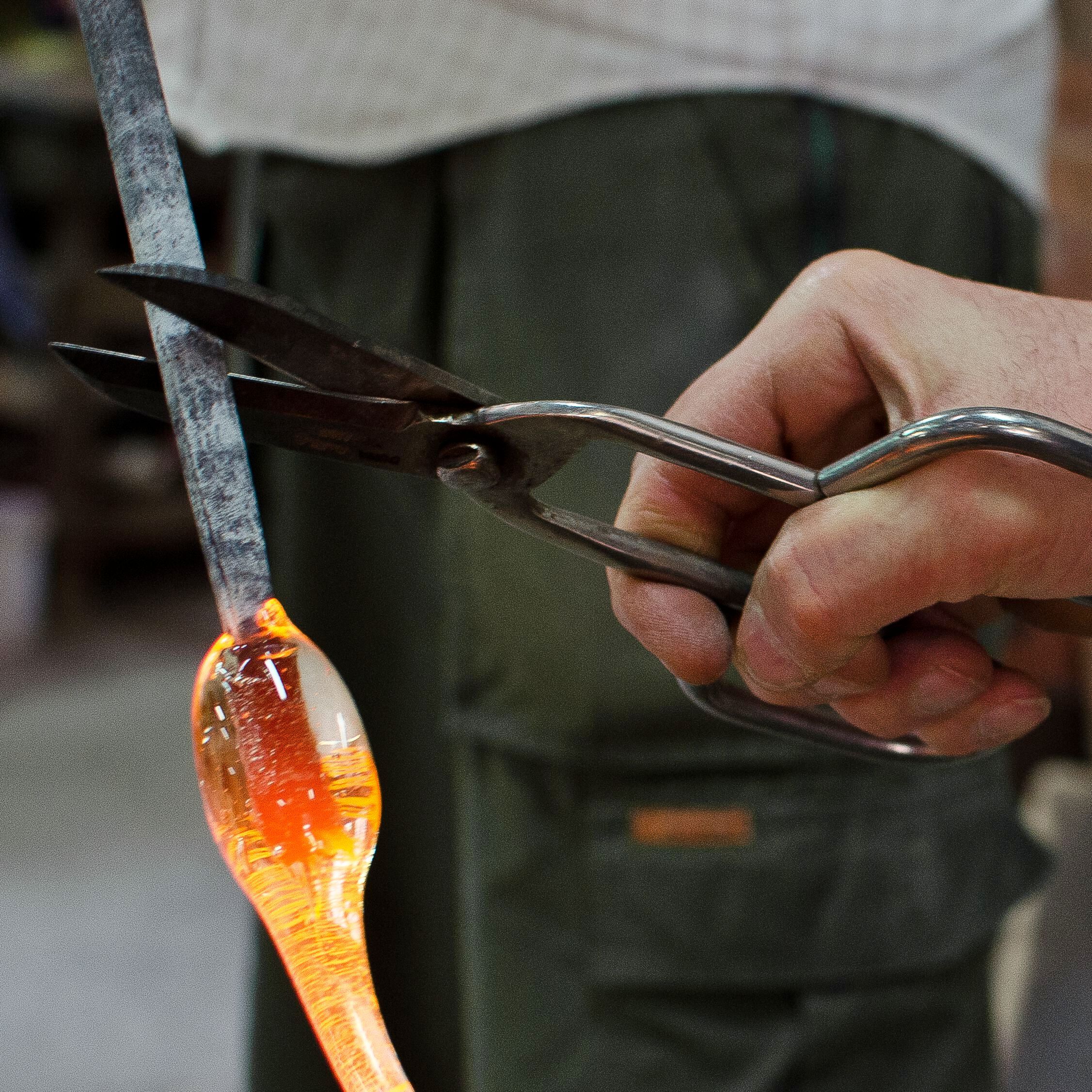 Черные центральные элементы из муранского стекла YourMurano Shell ARCH-00020430 - Вид №5