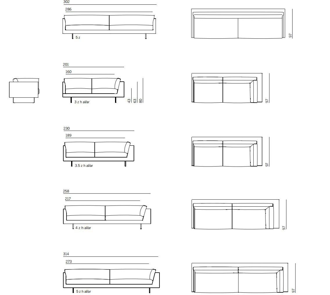 Montis Санный диван обтянут кожей Axel sun-id-1449291 - Вид №8