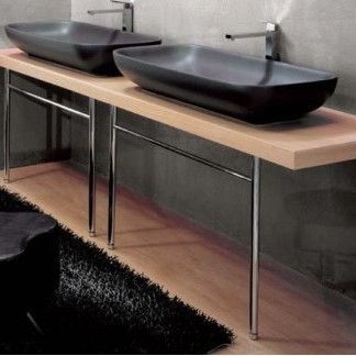 42021 Накладная раковина под столешницу  овальная Santreyd  - Вид №4