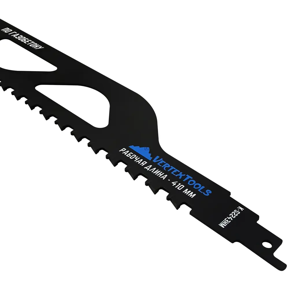 Пилка для сабельной пилы Vertextools K-S2243HM по газобетону 455 мм 85923739 STLM-0066025 - Вид №1