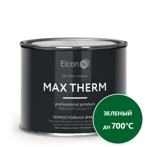 92707338 Эмаль термостойкая 00-00004038 цвет зеленый 0.5 л STLM-0536144 ELCON