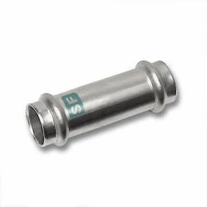 619270S15 SANHA 19270S пресс.-фит. без силикона муфта подвижная,нерж.ст. 15 мм