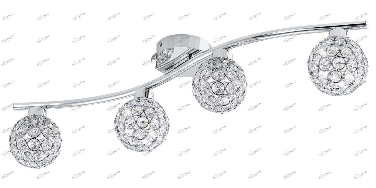 Потолочный светильник Eglo Ribolla 92594 EGLO RIBOLLA 073494 Прозрачный;хром 