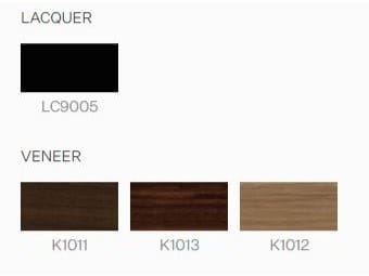 Прикроватная тумбочка из шпона с ящиками Ersa Nyks ARCH-00138067 - Вид №5