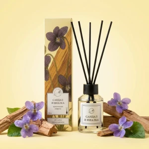 Ароматический диффузор Aroma Harmony Сандал и фиалка 60 мл 89440616 STLM-2040416