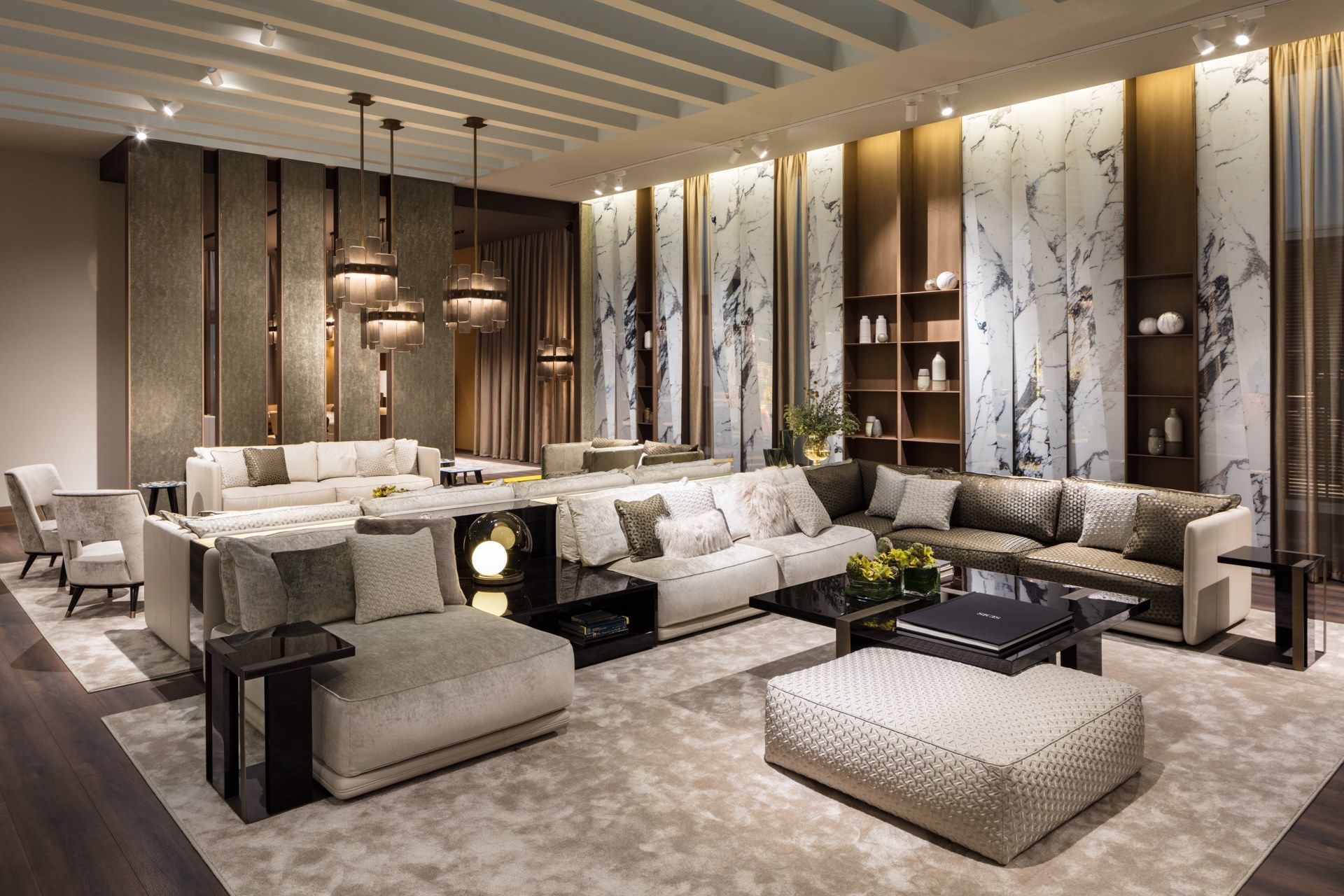 Высокий журнальный столик из черного дерева Sicis Alec ARCH-00062397 - Вид №1