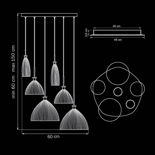 Подвесная люстра Lightstar Simple Light 810 810163 LIGHTSTAR ДИЗАЙНЕРСКИЕ, SIMPLE LIGHT 058146 Оранжевый  - Вид №1