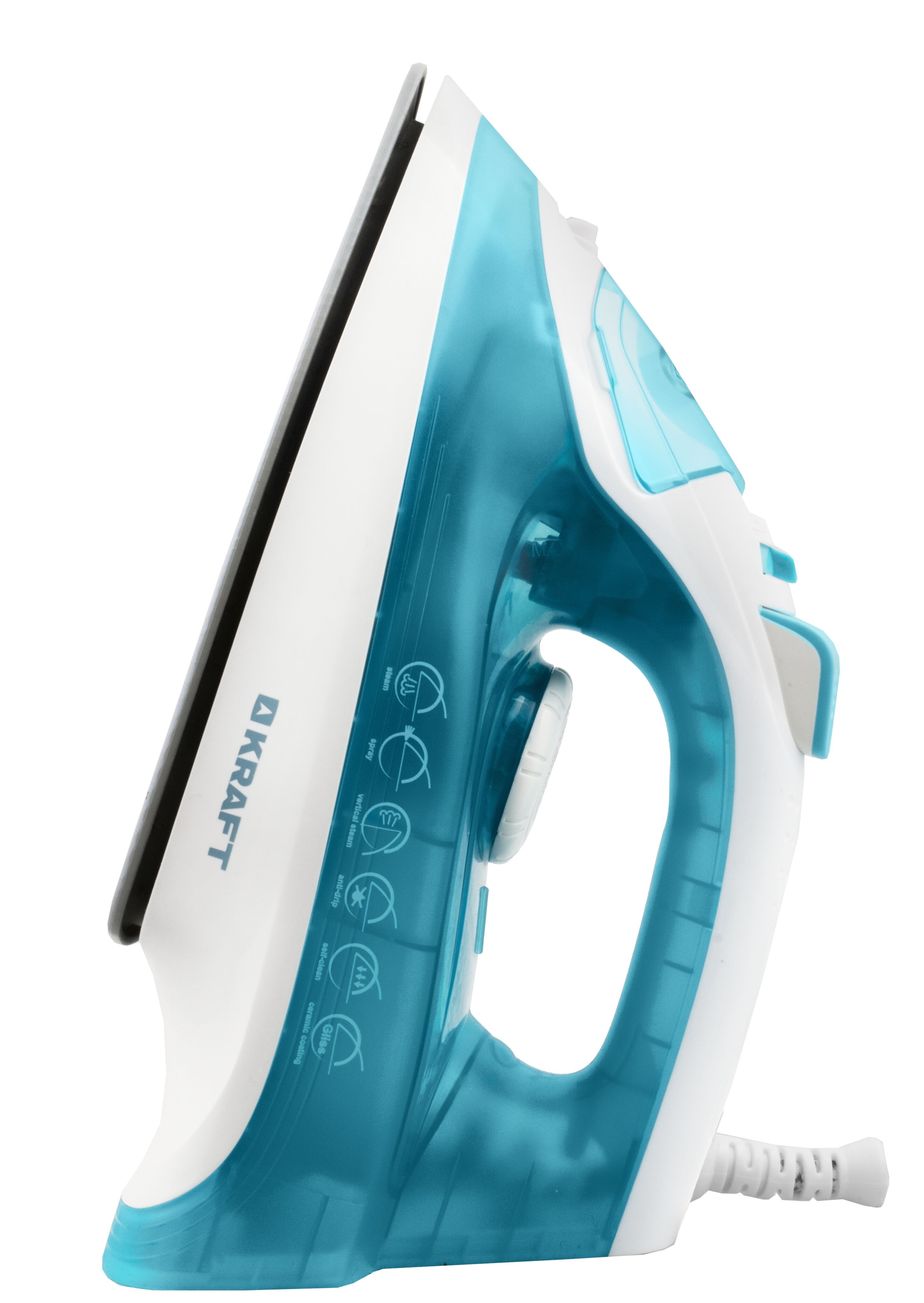 9037556 Утюг KRAFT KF-CI20202 голубой STDN-0030598 - Вид №3