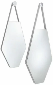 Ligne Roset Настенное зеркало из стали и стекла  11250650-11250651