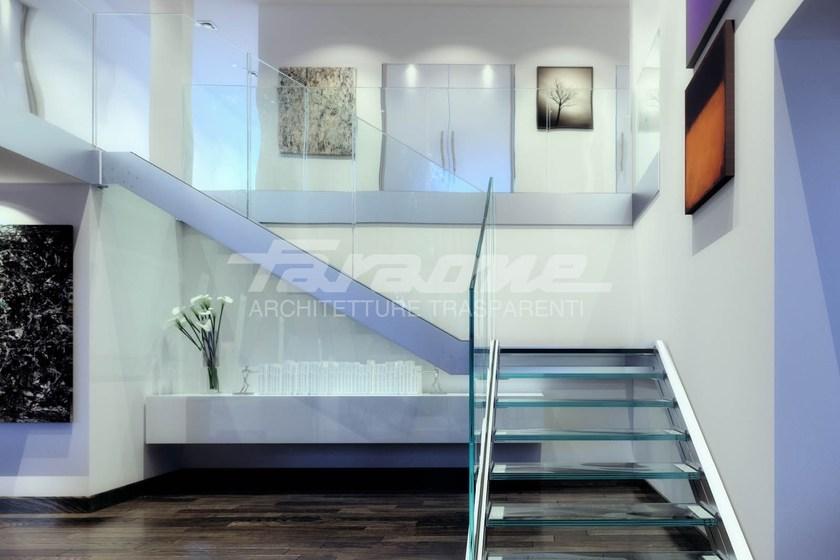 FARAONE Открытая лестница из алюминия и стекла Ninfa sun-id-1413967 - Вид №1