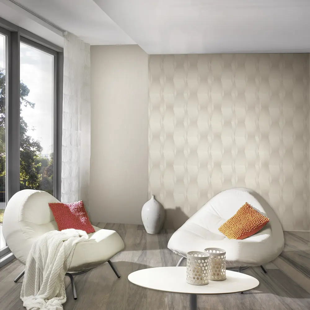 Обои флизелиновые Erismann Fashion for walls бежевые 1.06 м 12035-26 82560255 STLM-2053526 - Вид №2
