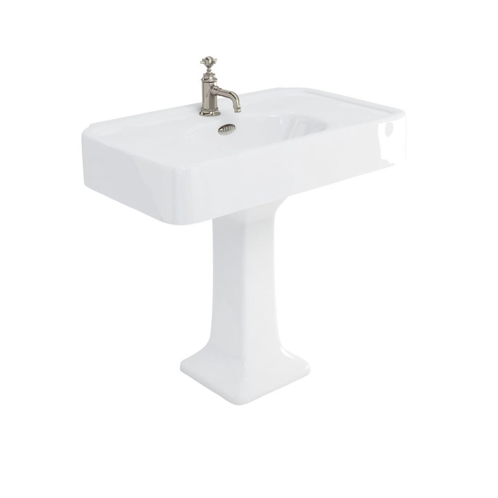 ARC900 1TH, ARC1 Пьедестал для раковины овальная Burlington Arcade - Вид №1