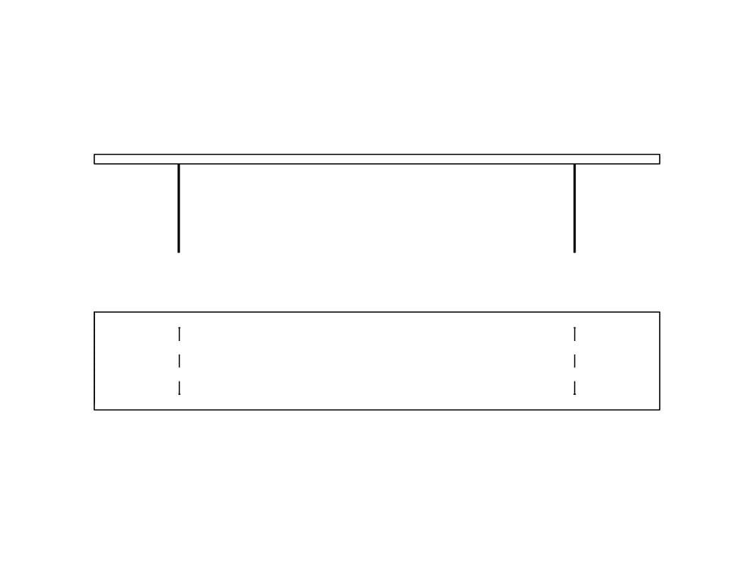 Деревянный низкий ТВ-шкаф Naturedesign Origin ARCH-00073201 - Вид №2