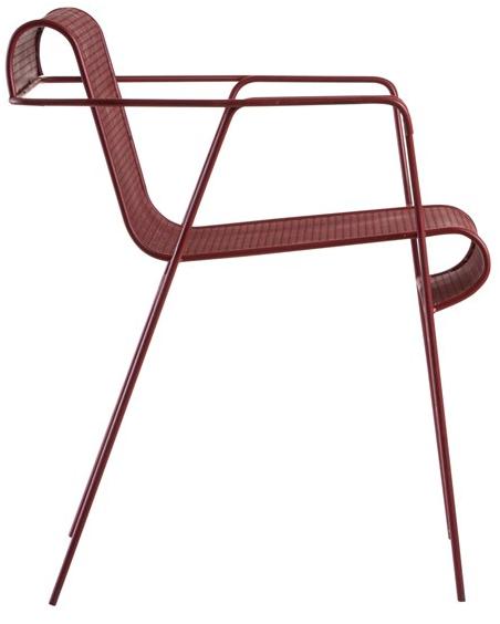 calma Садовый стул из стали с подлокотниками Trebol sun-id-1457363 - Вид №1