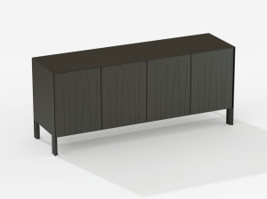 Окрашенный алюминиевый шкаф