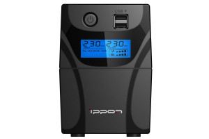 18657012 Источник бесперебойного питания Back Power Pro II 800 480Вт 800ВА черный 1030309 IPPON