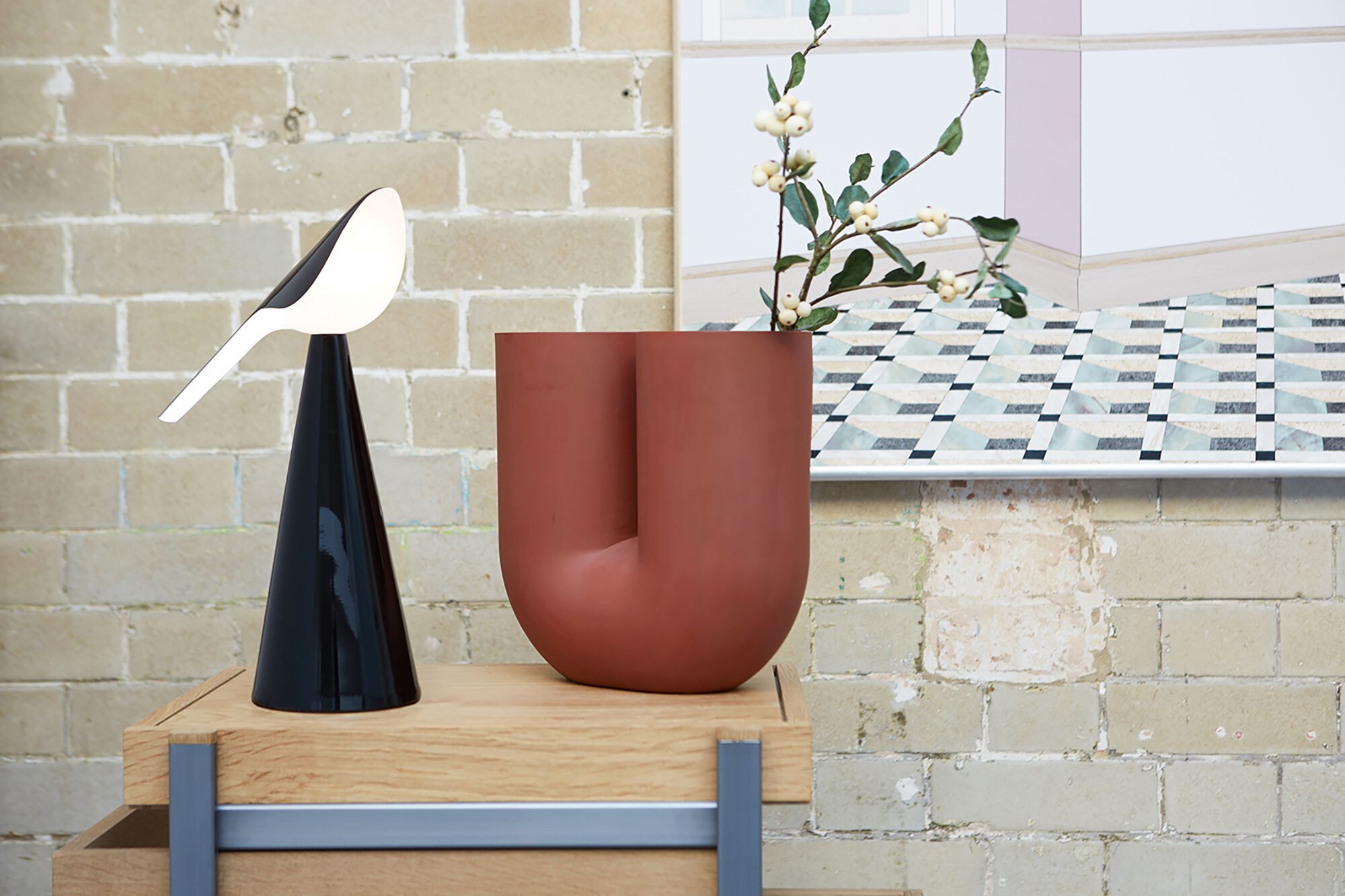 Алюминиевая светодиодная настольная лампа Established&Sons TIKI ARCH-00145932 - Вид №25