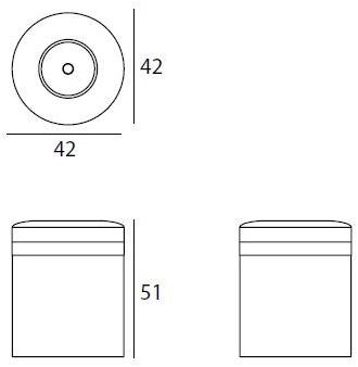KOKET Пуф из ткани sun-id-1483917 - Вид №2