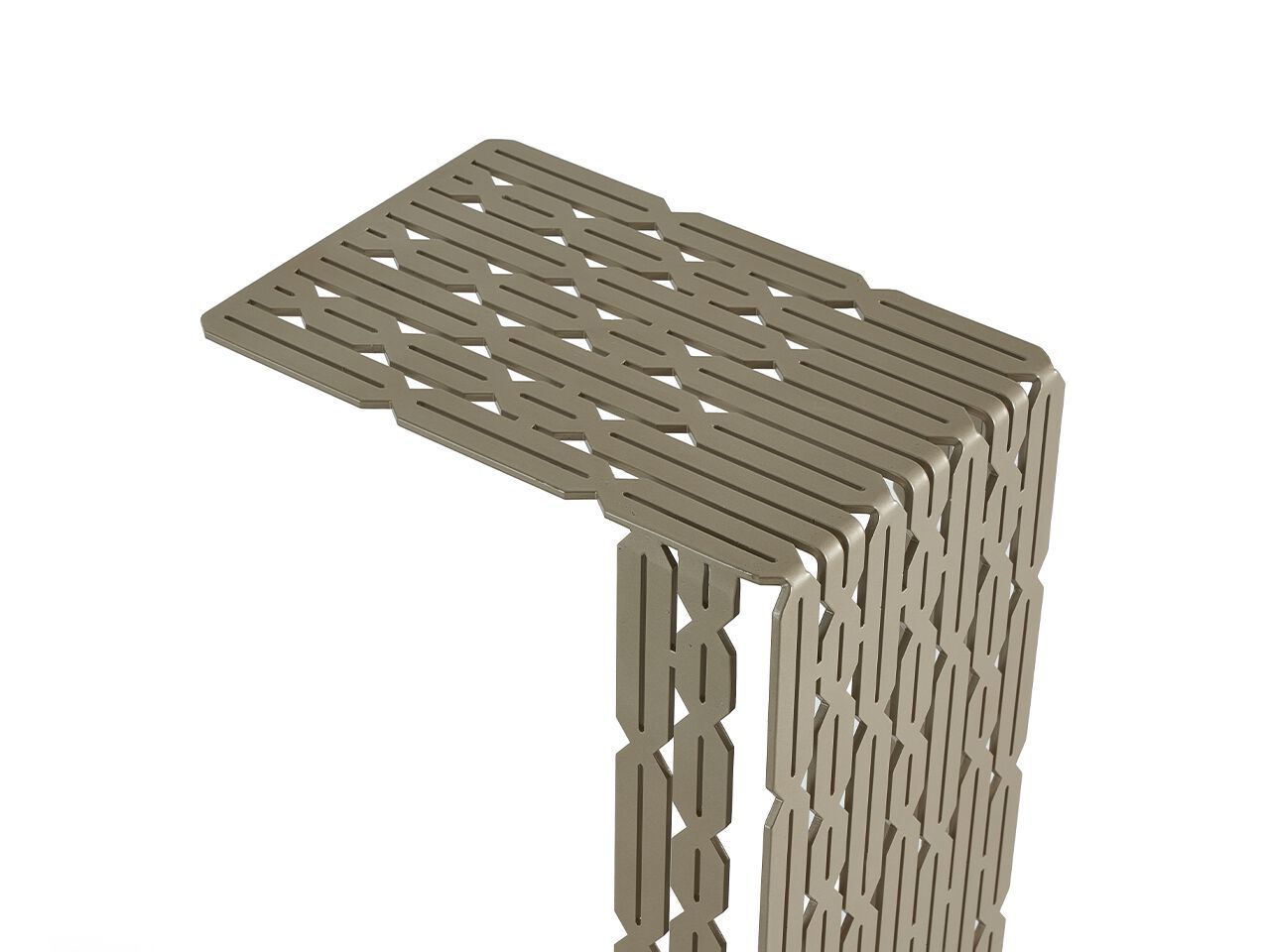 Прямоугольный металлический журнальный столик NDESIGN Ezora ARCH-00078400 - Вид №1